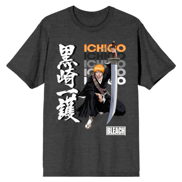 Unisex BIOWORLD Charcoal Bleach Ichigo T-Shirt