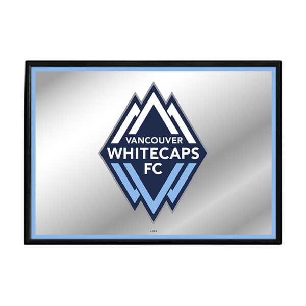 Vancouver Whitecaps FC 27" x 19" Framed Mirrored Wall Sign