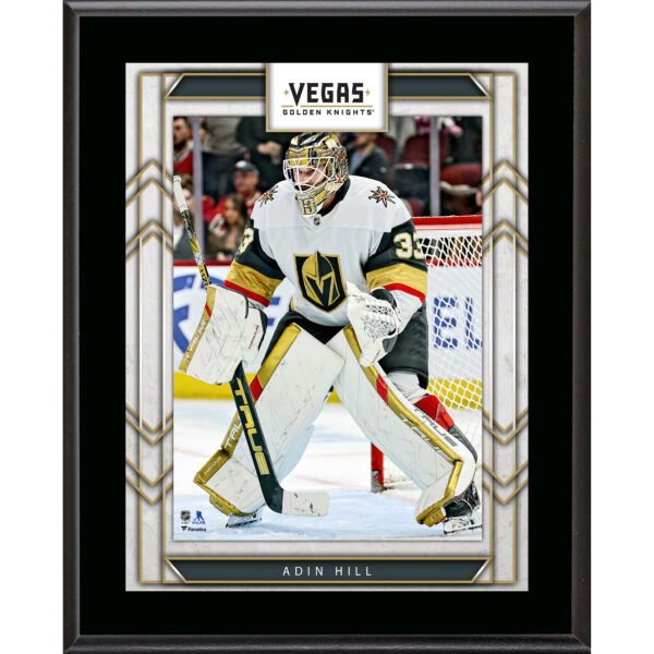 Adin Hill Vegas Golden Knights 10.5" x 13" Sublimated Player Plaque
