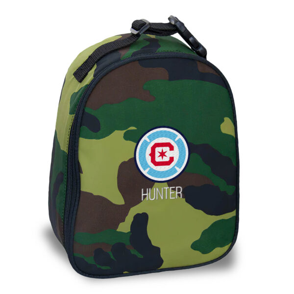 Chad & Jake Camo Chicago Fire Personalized Insulated Bag