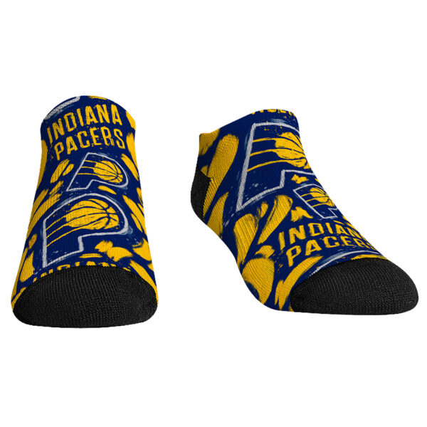 Youth Rock Em Socks Indiana Pacers Make Some Noise 3-Pack Low-Cut Socks - Image 9