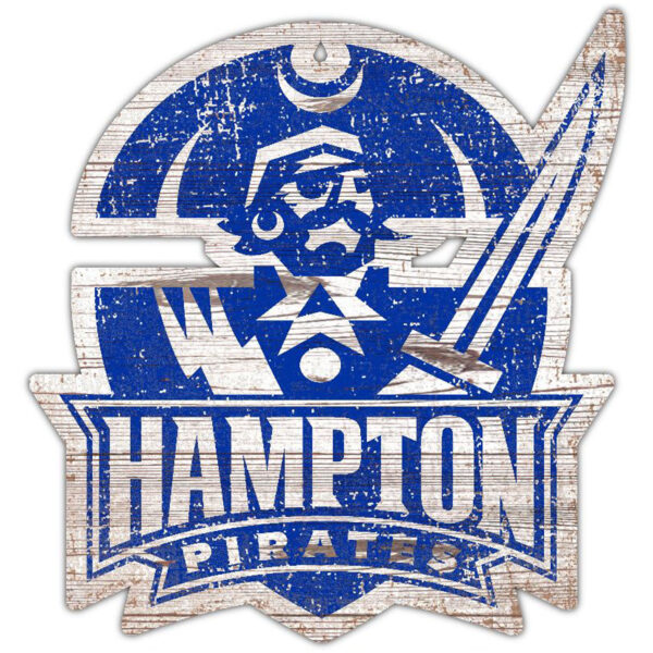 Hampton Pirates 24'' x 24'' Logo Cutout Sign