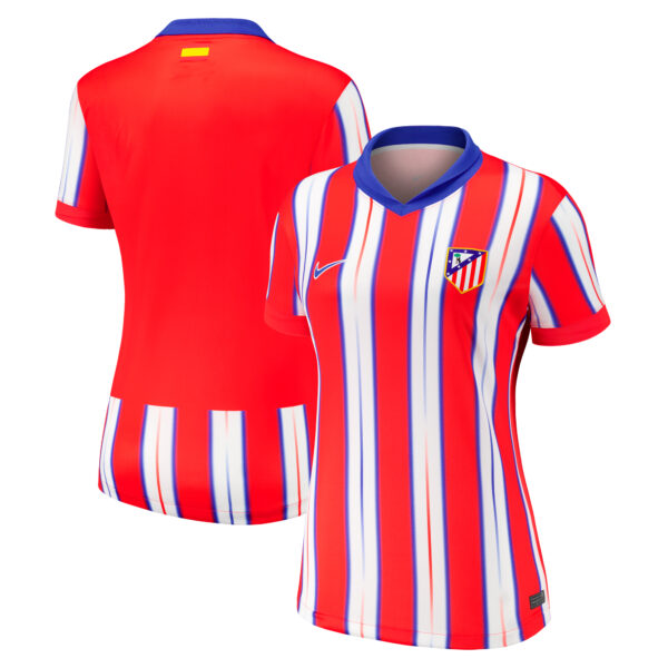 Women's Nike Red/White Atletico de Madrid 2024/25 Home Replica Jersey - Image 5