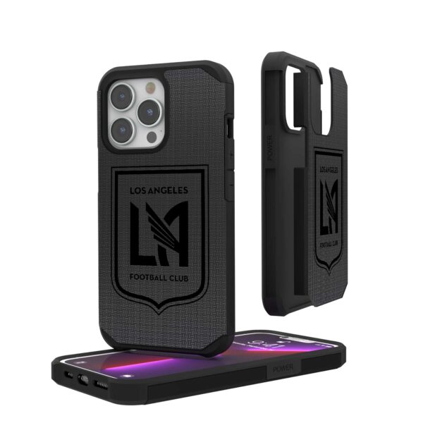 Keyscaper LAFC Linen Logo iPhone Rugged Case