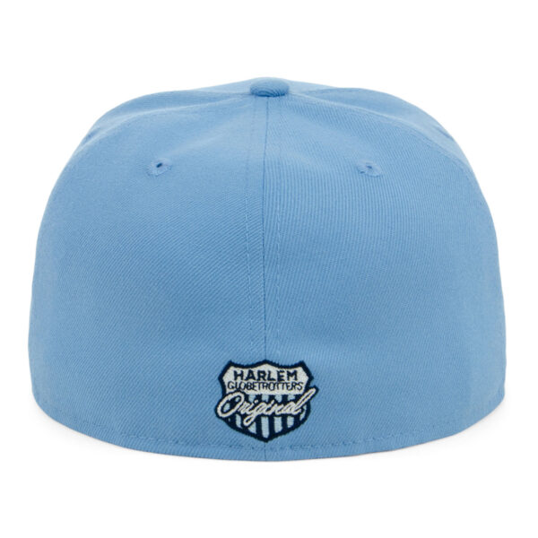 Men's Rings & Crwns Light Blue Harlem Globetrotters Fitted Hat - Image 10
