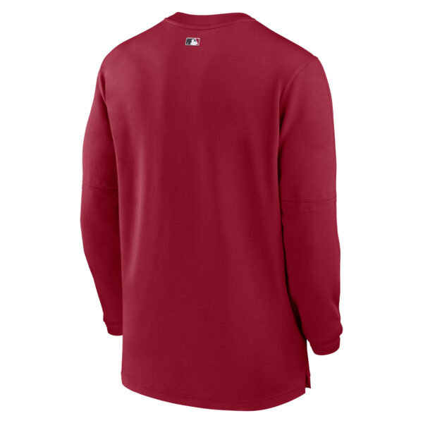 Men's Nike Red Arizona Diamondbacks Authentic Collection Game Time Performance Quarter-Zip Top - Image 12
