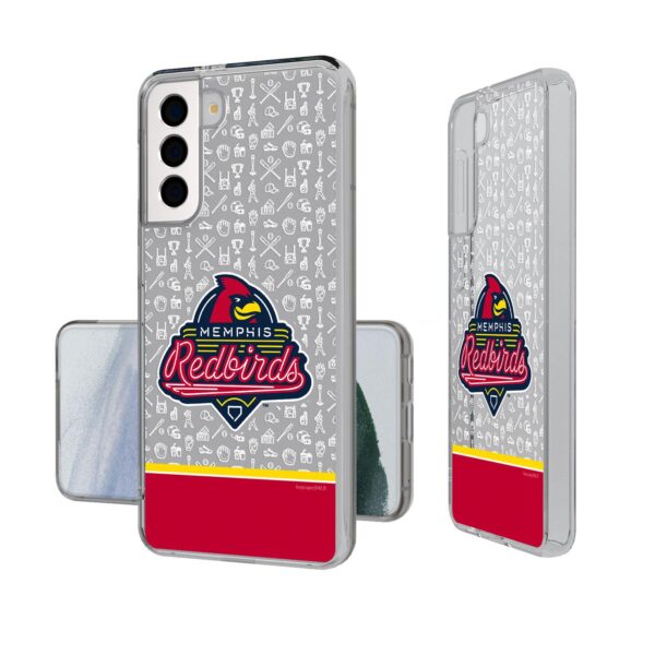 Keyscaper  Memphis Redbirds  Galaxy Clear Case