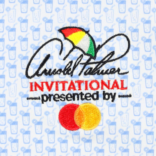 Men's Puma Light Blue Arnold Palmer Invitational Iced Tea MATTR Polo - Image 9