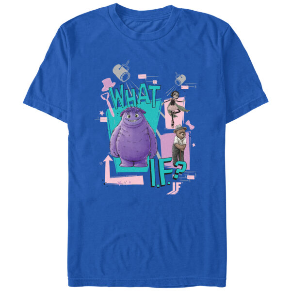 Men's Mad Engine  Royal IF What If Graphic T-Shirt