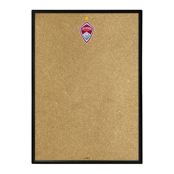 Colorado Rapids 19" x 27" Framed Cork Board