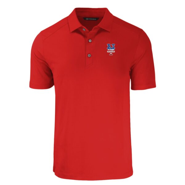Men's Cutter & Buck  Red New York Mets Stars & Stripes Forge Eco Stretch Recycled Polo - Image 6