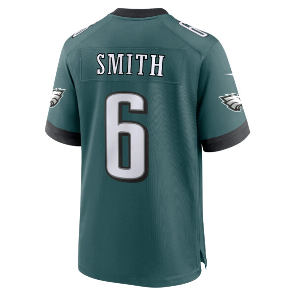 Men's Nike DeVonta Smith Midnight Green Philadelphia Eagles Team Game Jersey - Image 7