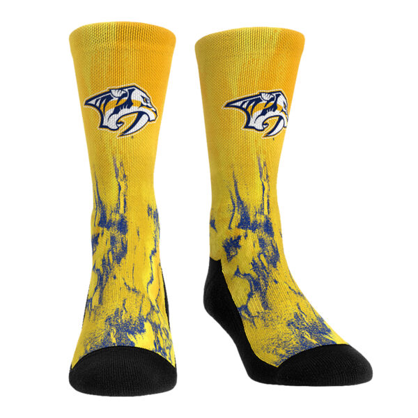 Youth Rock Em Socks Nashville Predators Three-Pack Crew Socks Set - Image 13