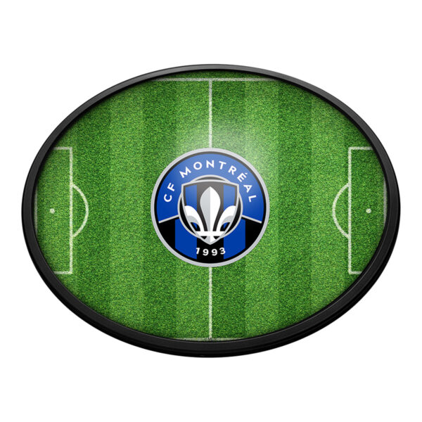 CF Montreal 18'' x 14'' Slimline Illuminated Field Oval Wall Sign