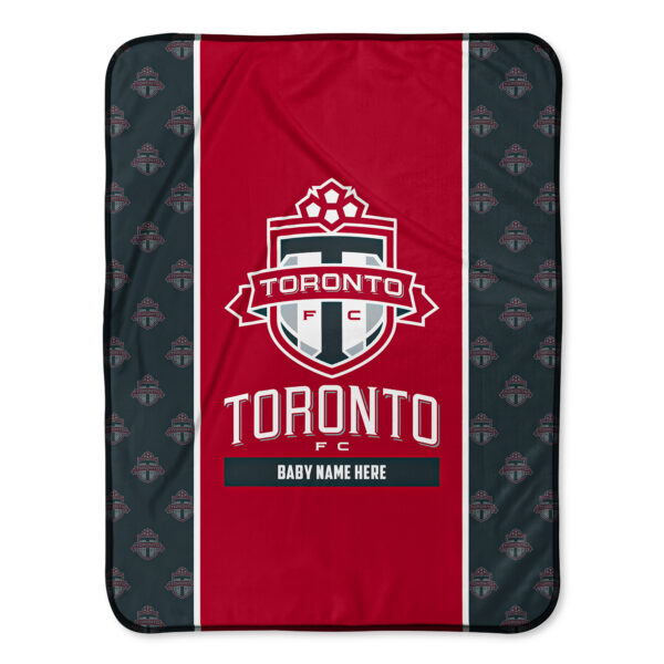 Chad & Jake Toronto FC Icon 30" x 40" Personalized Baby Blanket