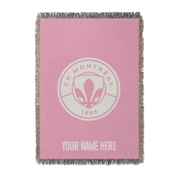 Chad & Jake CF Montreal 37" x 52" Personalized Woven Blanket