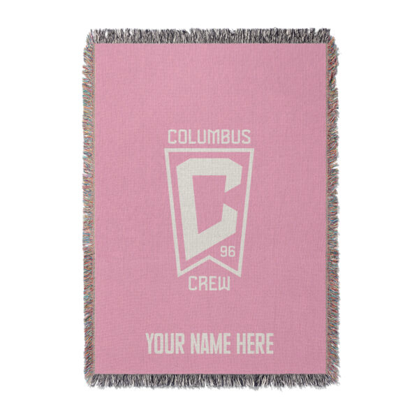 Chad & Jake Columbus Crew 60" x 80" Personalized Woven Blanket