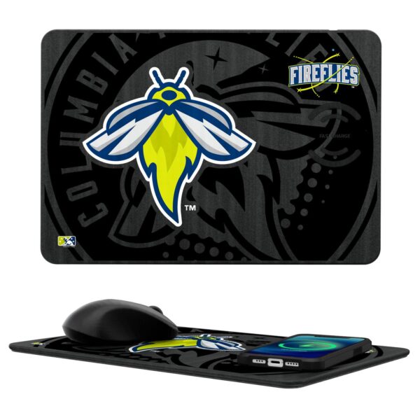 Keyscaper  Columbia Fireflies Wireless Charger and Mouse Pad