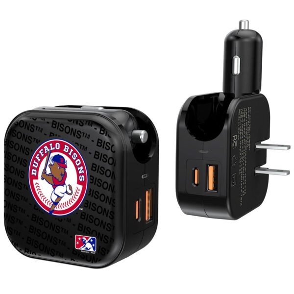 Buffalo Bisons 2-In-1 USB A/C Charger