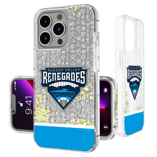 Keyscaper  Hudson Valley Renegades Memories Print iPhone Glitter Case