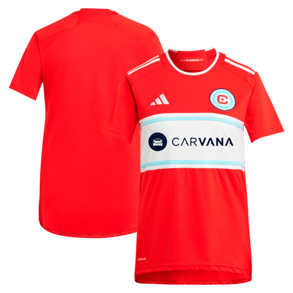 Women's adidas  Red Chicago Fire 2024 Return To Red Replica Jersey