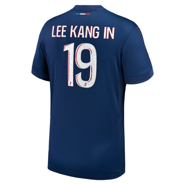 Men's Nike Lee Kang In Navy Paris Saint-Germain 2024/25 Replica Player Jersey - Image 7