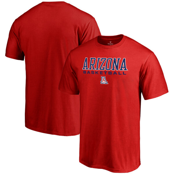 Men's Red Arizona Wildcats True Sport Basketball T-Shirt - Image 2