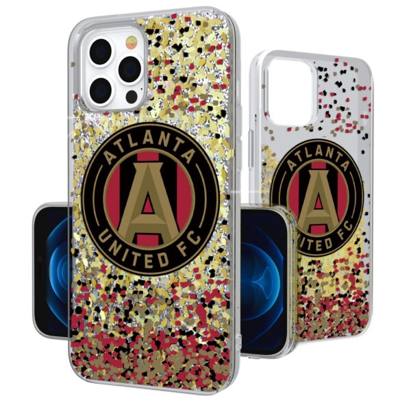Atlanta United FC iPhone Confetti Glitter Design Case