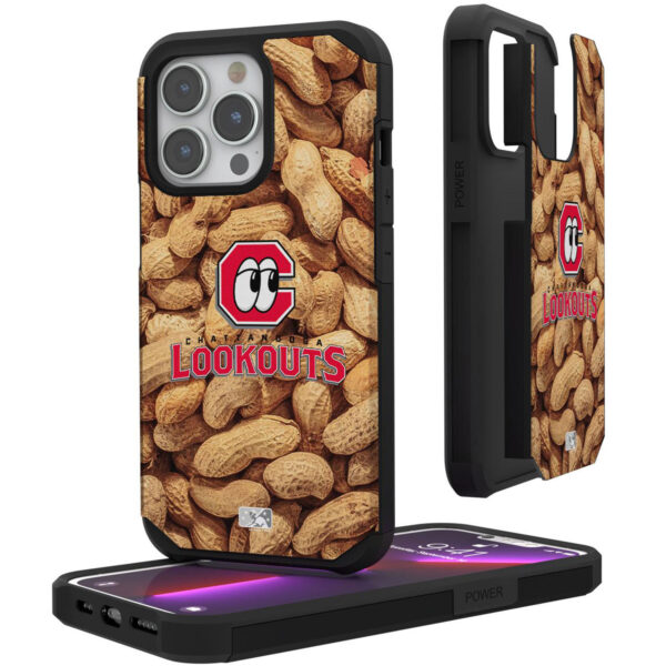 Keyscaper Chattanooga Lookouts iPhone Peanut Rugged Case