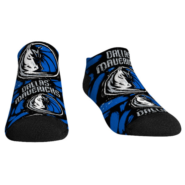 Youth Rock Em Socks Dallas Mavericks Make Some Noise 3-Pack Low-Cut Socks - Image 9