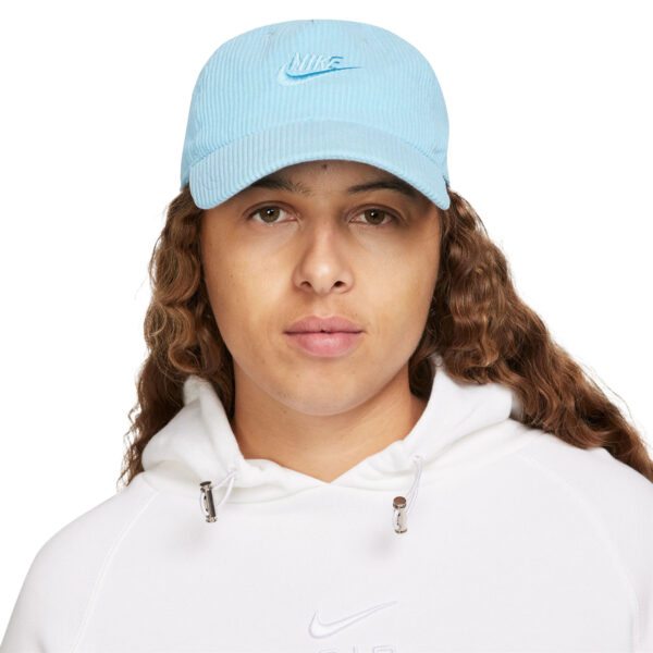Unisex Nike Light Blue Corduroy Lifestyle Club Adjustable Hat - Image 14