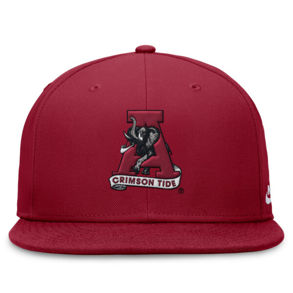 Men's Nike Crimson Alabama Crimson Tide Legacy True Fitted Hat - Image 7