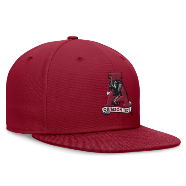 Men's Nike Crimson Alabama Crimson Tide Legacy True Fitted Hat - Image 8