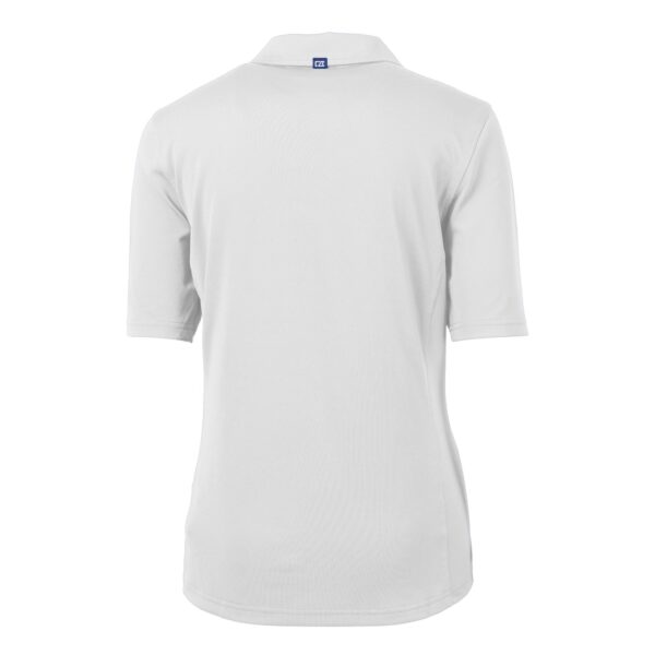 Women's Cutter & Buck White Salt Lake Bees Virtue DryTec Eco Pique Recycled Polo - Image 7