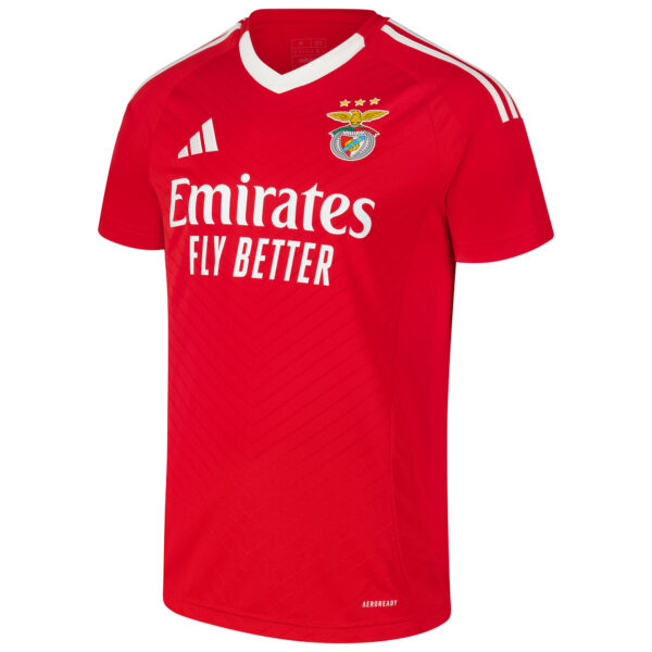 Men's adidas Red Benfica 2024/25 Home Replica Jersey - Image 6