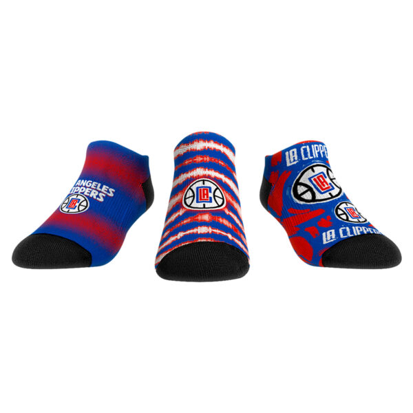 Youth Rock Em Socks LA Clippers Make Some Noise 3-Pack Low-Cut Socks