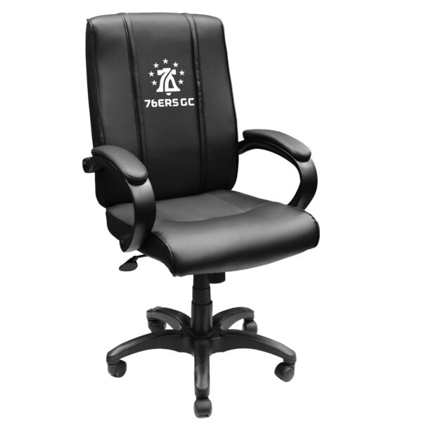 Black 76ers GC Logo Office Chair 1000
