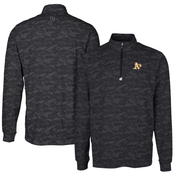 Women's Antigua Black Atlanta United FC Brushed Metallic Logo Generation Full-Zip Jacket - Image 2