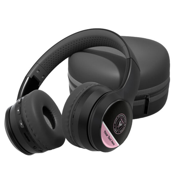 Inter Miami CF Personalized Wireless Bluetooth Headphones & Case