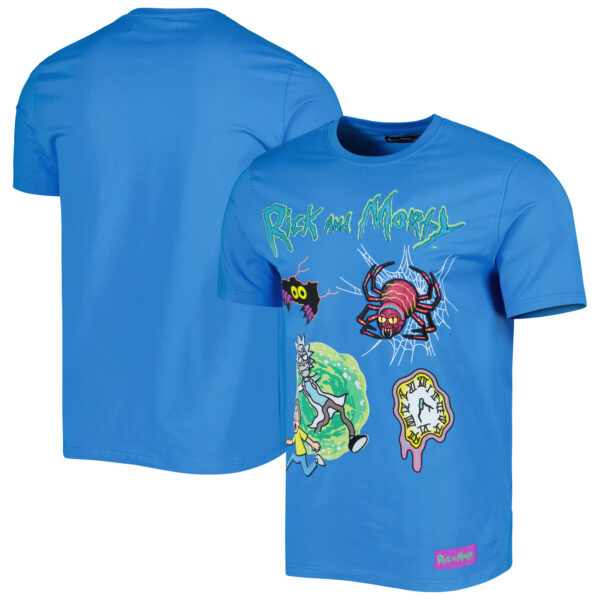 Unisex Freeze Max Blue Rick And Morty Caught Up T-Shirt