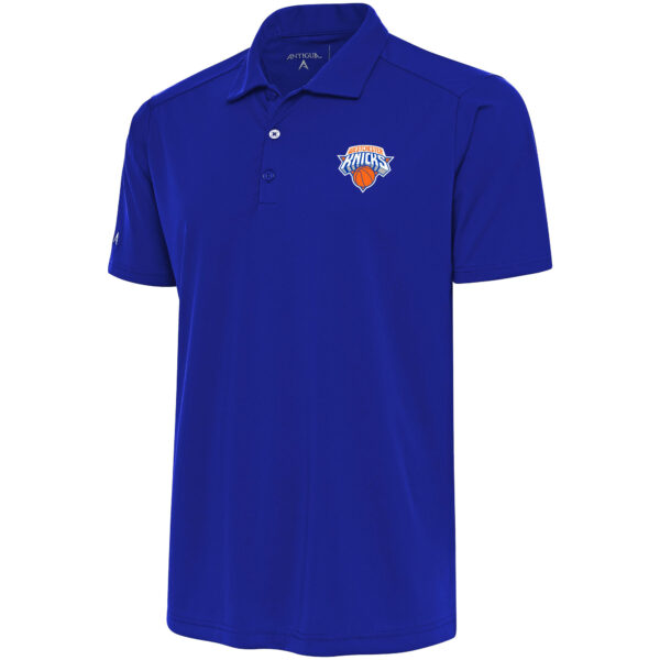 Men's Antigua  Blue Westchester Knicks Big & Tall Tribute Polo