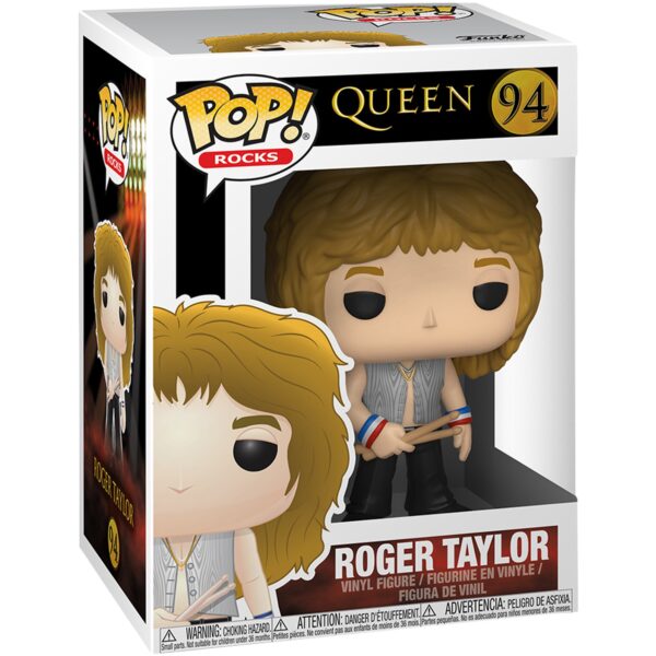 Funko Queen Roger Taylor Pop! Rocks  Vinyl Figure