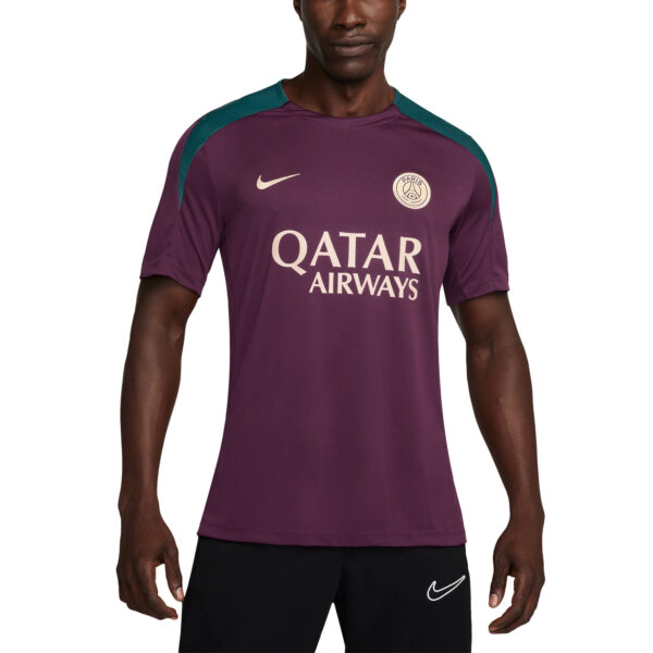 Men's Nike Burgundy Paris Saint-Germain 2024/25 Strike Performance Top - Image 4