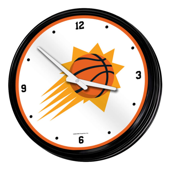 Phoenix Suns 18.75" Retro Lighted Wall Clock