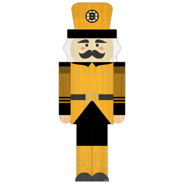 Boston Bruins 31'' Nutcracker Leaner