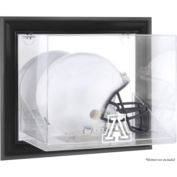 Arizona Wildcats Black Framed Wall-Mountable Helmet Display Case