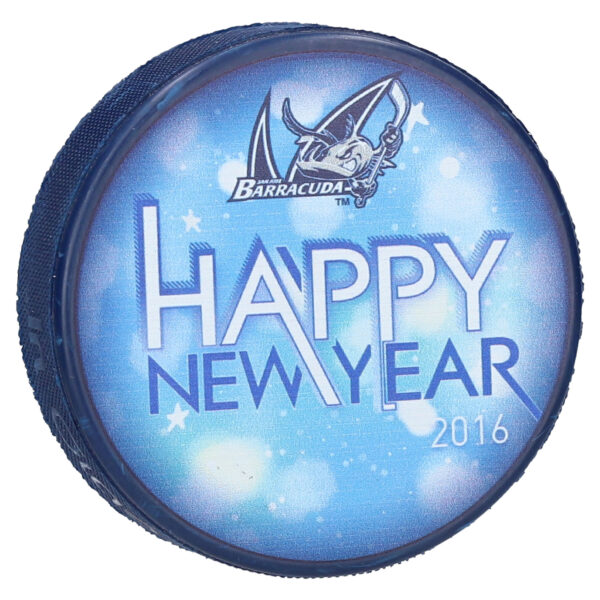 San Jose Barracuda 2016 New Year Game Puck
