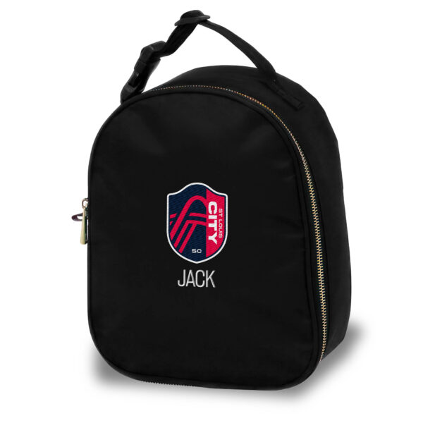 Chad & Jake Black St. Louis City SC Personalized Insulated Bag