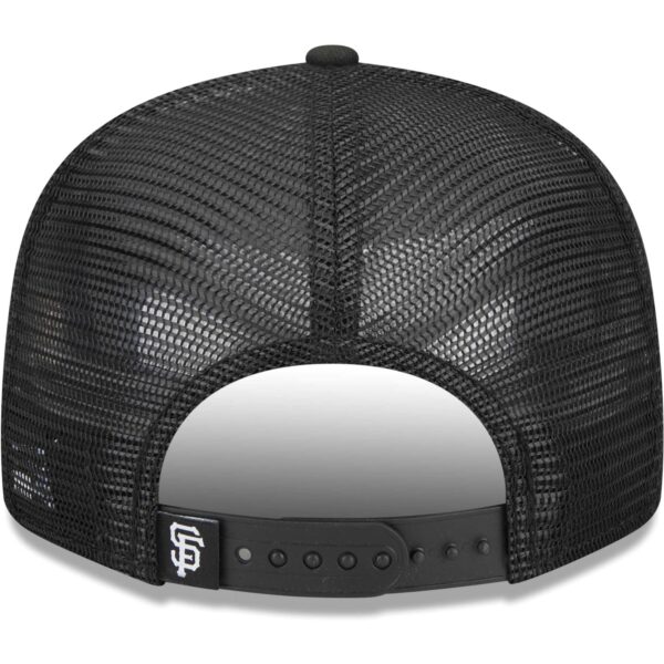 Men's New Era Black San Francisco Giants Street Trucker 9FIFTY Snapback Hat - Image 9