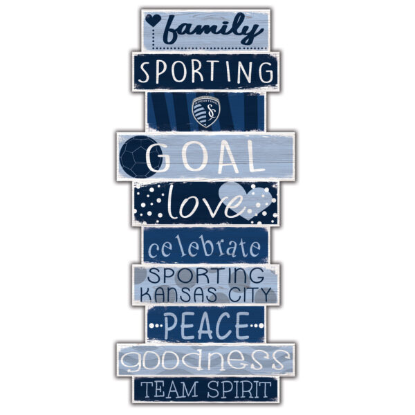 Sporting Kansas City 24'' Celebrations Stack Sign